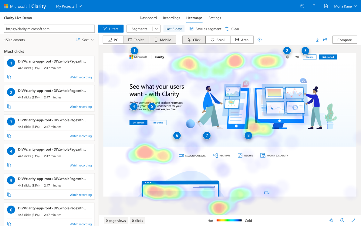 Microsoft Clarity