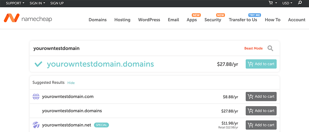 Namecheap