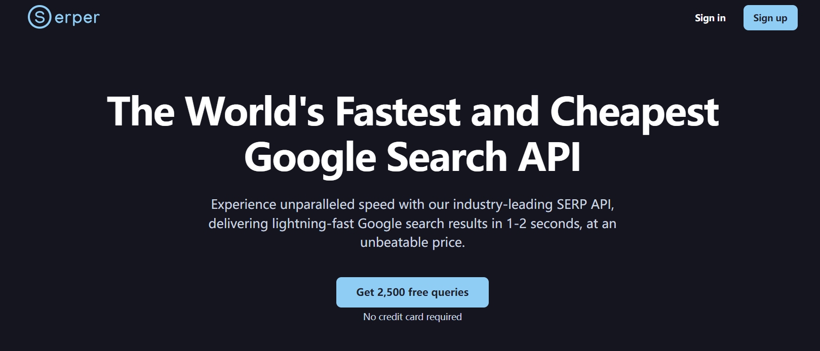 Serper – 提供Google Search 排名 API | 27PR跨境电商导航